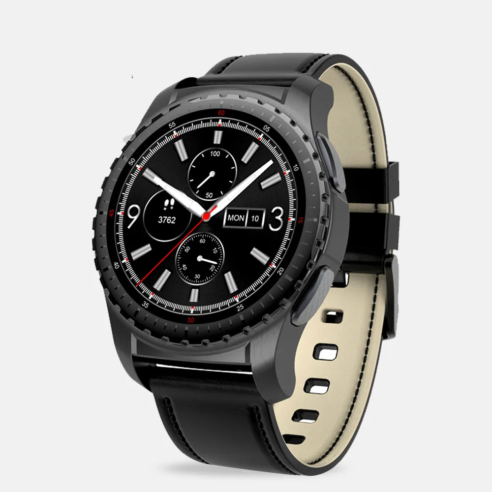

Kaimorui KW28 Bluetooth Smart Watch For Android IOS Phone Support SIM/TF Card Men Wristwatch Fitness Tracker Heart Rate Clock