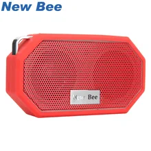 Новый Би Портативный мини Беспроводной Bluetooth Колонки Водонепроницаемый subwoof душ на открытом воздухе Динамик Hands-Free с микрофоном для телефона ПК