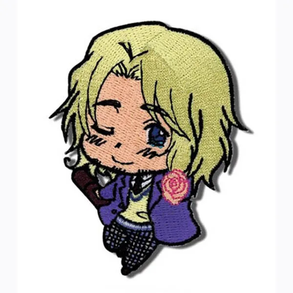 Hetalia World Series France Embroidery 2.5 inch Iron-on merrow border free shipping fee customized design is welcome for us | Дом и сад
