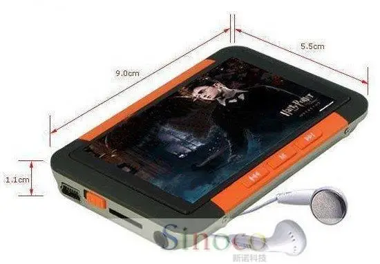 Newest 3 inch TFT Screen Real 8GB MP3 MP5 Game Player with FM Radio Ebook TV- out  Red Blue samsung mp3 player