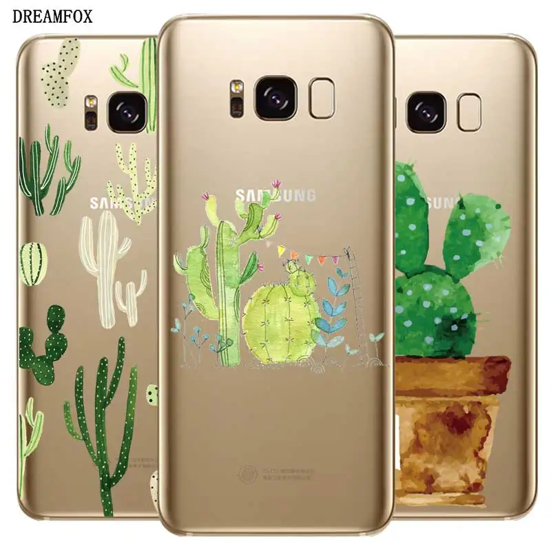 N277 кактус обои силиконовый чехол-накладка из мягкого ТПУ чехол для samsung Galaxy A2 Core A6