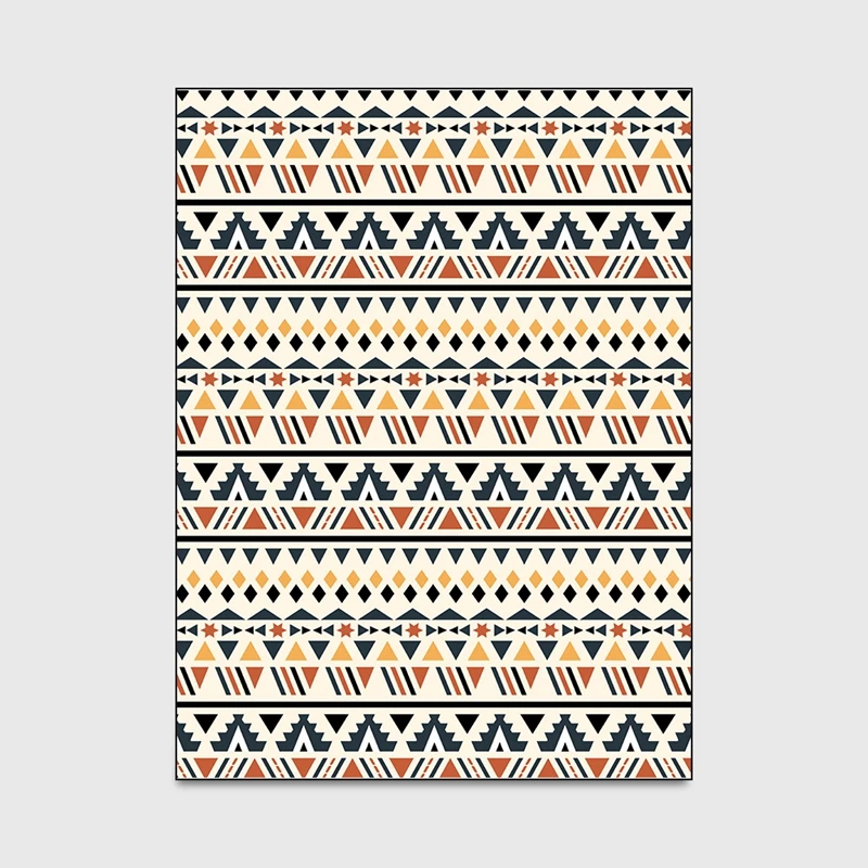Bohemian Geometric Carpets For Living Room Sofa Coffee Table Area Rugs Home Decor Bedroom Study Floor Mat Kids Play Game Tapete