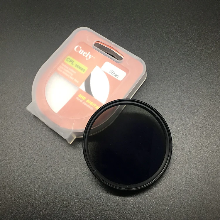 10pcs 37/40.5/43/46/49/52/55/58/62/67/72/77/82mm CPL Polarizer Filter For 5D2 5D3 6D 7D2 650D 700D 600D 1300D D850 D800 D90 DSLR |