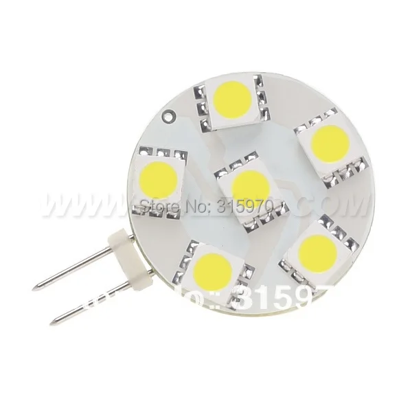 

Free Shipment 6LED G4 Bulb 5050smd Wide Volt AC/DC10-30V 1W Side Pin And Back Pin Slim Led Bulb Lighting 1pcs/lot