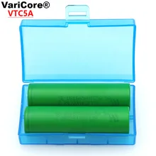 VariCore VTC5A 2600 мАч 18650 литиевая батарея 30A разряда для sony US18650VTC5A электронная сигарета ues+ коробка для хранения
