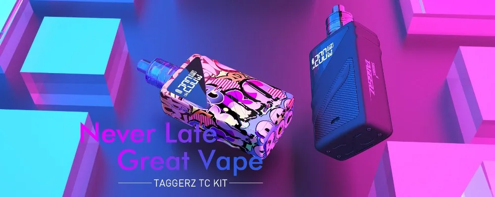 Original Electronic Cigarettes Smoant Taggerz Kit Dual Battery 200w Box Mod Kit with 0.2ohm Taggerz Disposable Tank Vaporizer 01 (11)