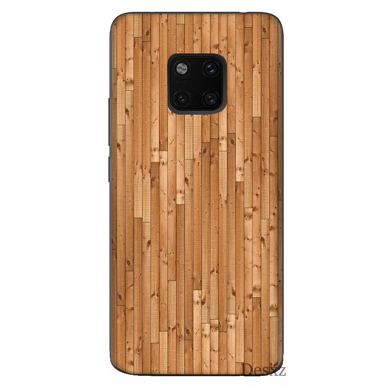 Чехол для телефона с текстурой дерева Huawei mate 10 20 lite Pro 2 3 4 4i i Y5 Y7 Y9 prime
