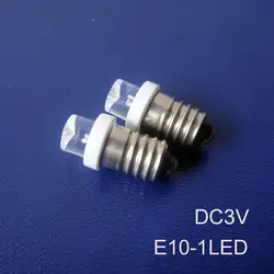 Высокое качество DC3V E10 led световой сигнал, led E10 индикатор E10 светодиод прибора лампочка лампы 3 В Бесплатная доставка 20 шт./лот