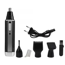 Multi-functional 4 In 1 Electric Nose Hair Eyebrow Trimmer Clipper Rechargeable Razor Shaver EU Plug