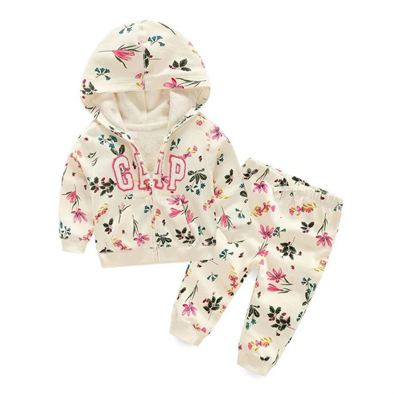 

Brand Baby Suits Child Clothes Sets Baby Girl Suits Long Sleeve Coats Pants 2 pcs Sport Baby Sets For Girl Kids Clothing sets