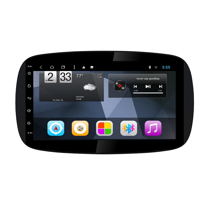 Excellent Ectwodvd 9inch Octa Core Android 8.1 Car DVD Player GPS Navigation Multimedia For Benz SMART 2015 0