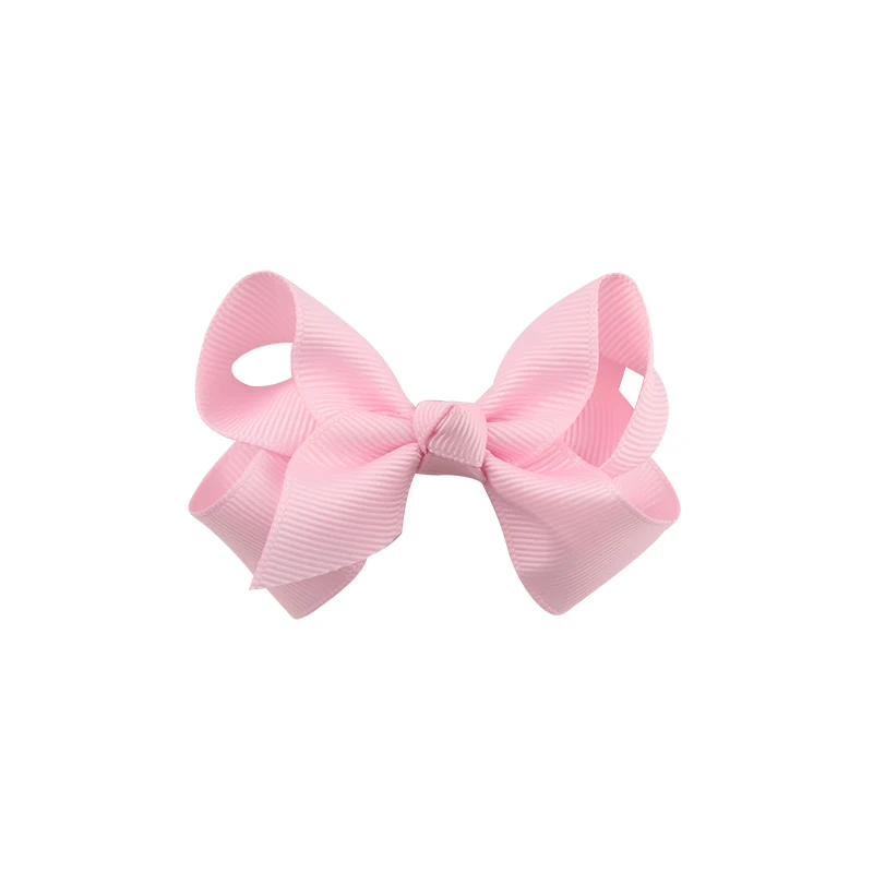 Colourful Bow Clip Boutique Hair Bows For Girls Kids Children Girls  Hair Clips Grosgrain Ribbon Bows (20)