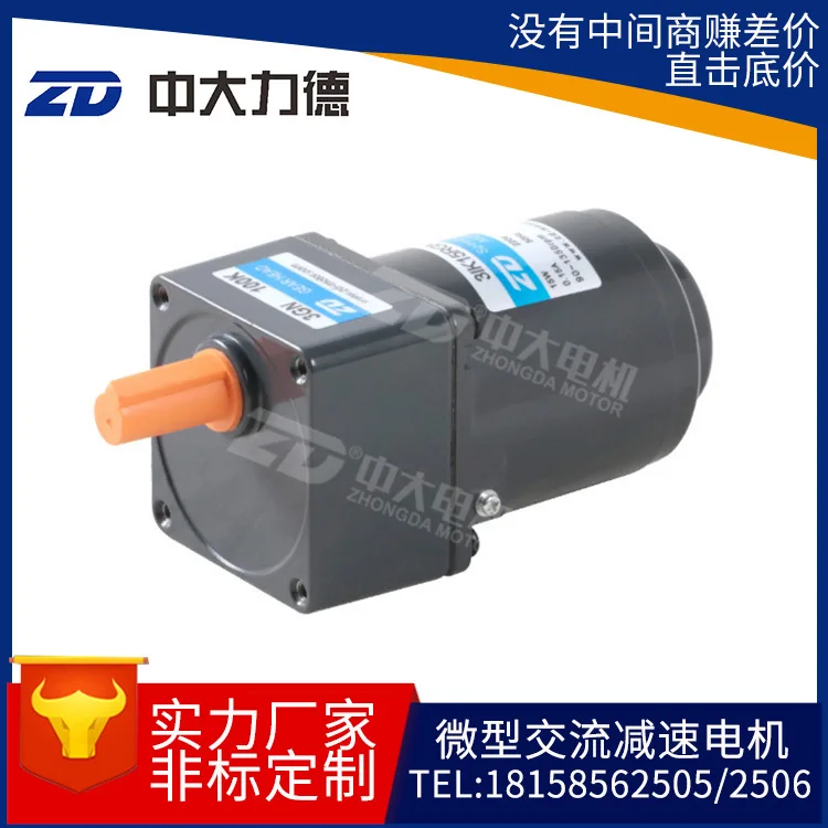 

6W10W15W miniature small AC speed gear reduction gear motor