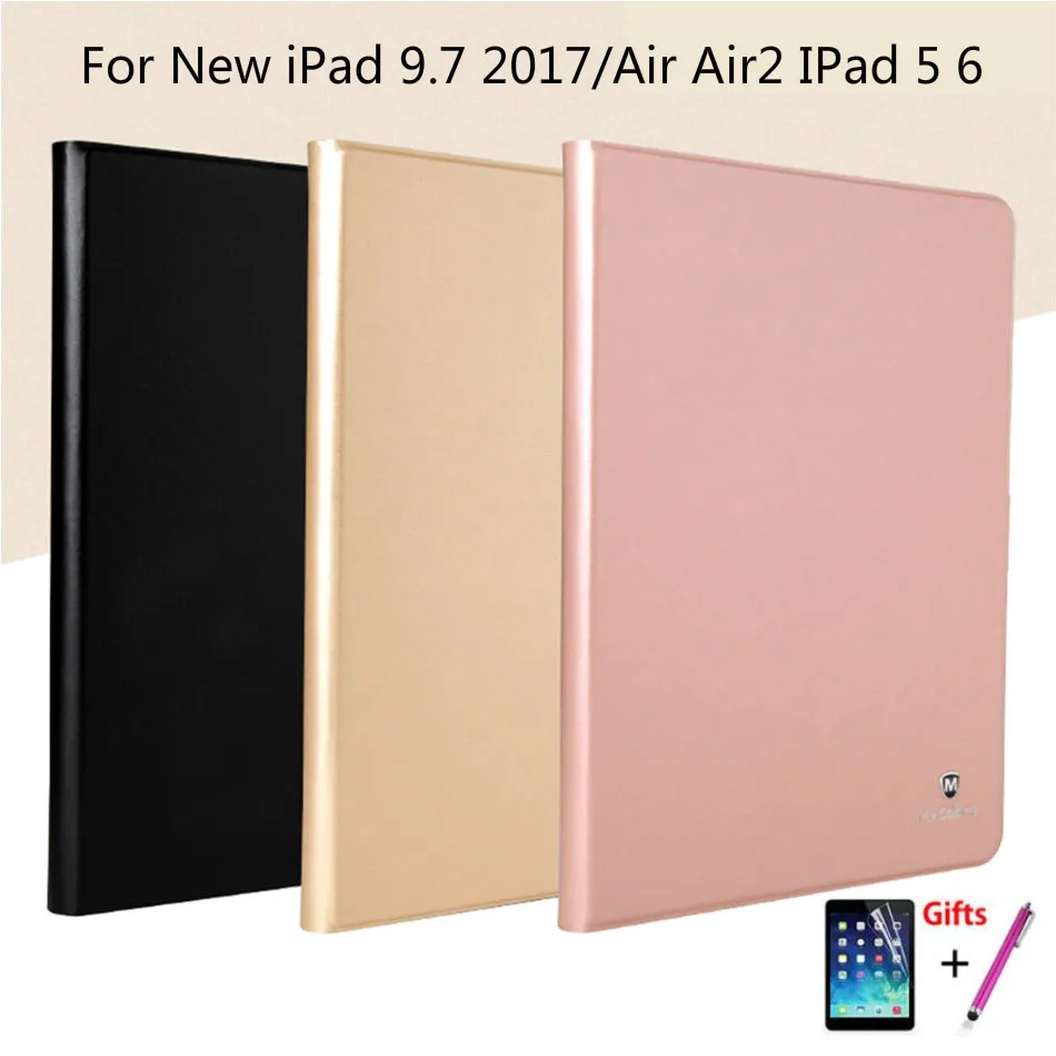 Для Apple IPad 9,7 чехол 5-го 6-го поколения Силиконовый+ чехол-подставка из искусственной кожи для IPad Air 2 Pro 9," Funda Tablet