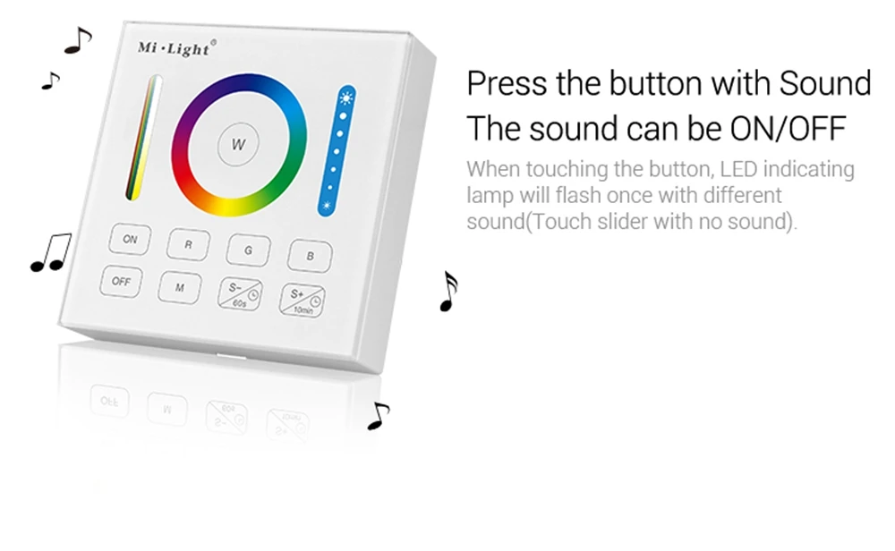Milight B0 сенсорная смарт-панель Пульт дистанционного управления RGB+ CCT светодиодный контроллер с функцией синхронизации для Milight RGB RGBW rgbww Контроллер освещения
