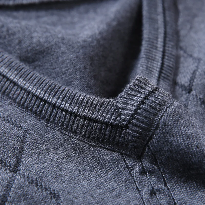 Жилет Мужской трикотажный с V образным вырезом без рукавов Размеры M LXL XXL 3XL|v-neck