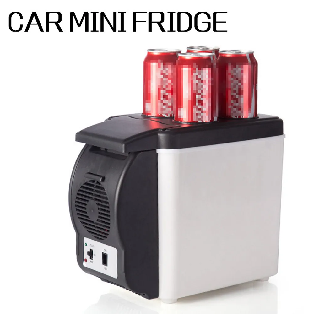 

Portable 6L Small Fridger Fast Cooling Electronic Refrigerator Cooling Function 9.5