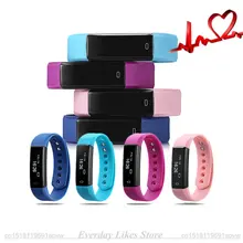 Оригинал ID115HR Умный Браслет Heart rate monitor Фитнес Tracker Step Counter Смарт Браслет BT 4.0 Спорт Сна Монитор Трек