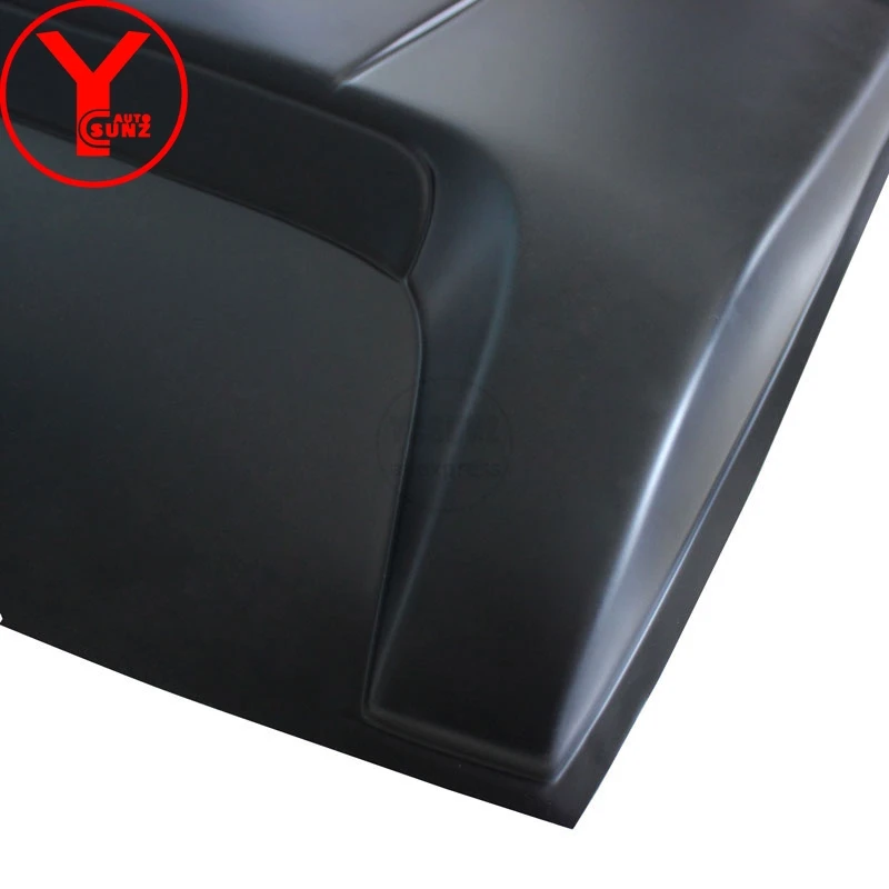 YCSUNZ matte black car bonnet cover hood scoop vent car styling parts accessories For Toyota Hilux
