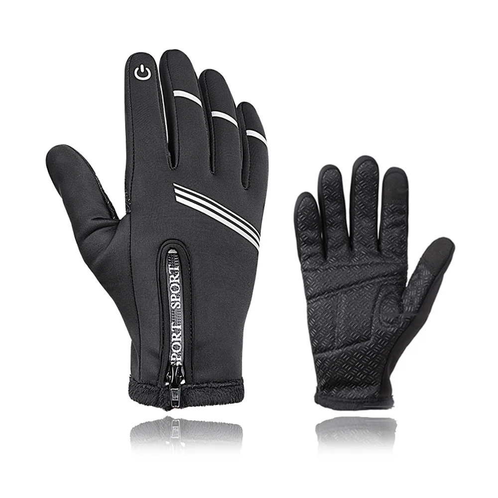 

Full Finger Cycling Gloves Winter Touch Screen Thermal fleece bike Gloves MTB Sport Bicycle Guantes Women Men Guantes Ciclismo