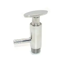 Наружная резьба конец образец клапан санитарный SS304 Нержавеющая сталь со сварным женский