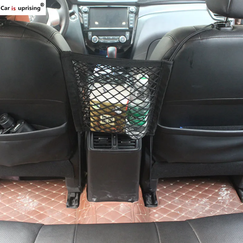 Car styling Rear Trunk Seat Storage Net Bag For BMW E46 E52 E53 E60 E90