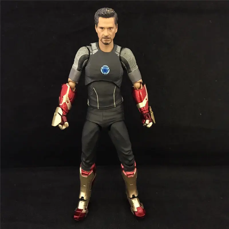 Аниме 6 ''Marvel S. H. Figuarts Железный человек ПВХ фигурка подвижная Модель