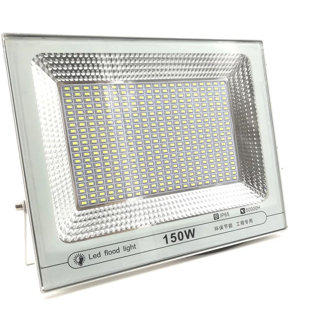 

150w led flood light ip65 waterproof outdoor led floodlights daylight white AC110-265V led security spotlight spot led
