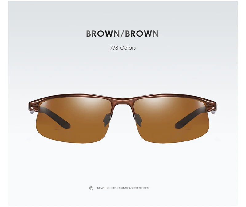 Aoron вождения поляризованные солнцезащитные очки спортивные фотохромные солнцезащитные очки для мужчин драйвер антибликовые очки
