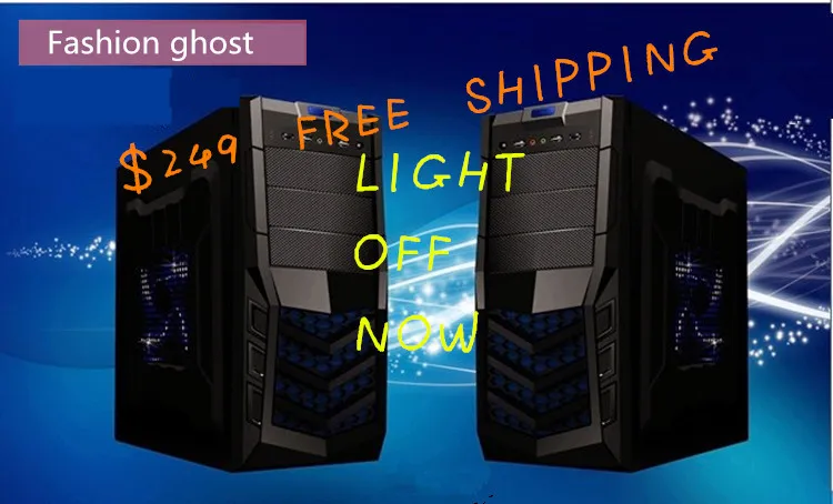 Desktop computers free shipping office & game package 6