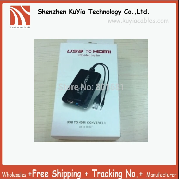 Best Quality USB to HDMI Support 1080P USB Laptop PC to HDMI HDTV Graphics Video Adapter Adaptor Converter + 3.5mm Audio Cable Graphics Card Best Quality USB to HDMI Support 1080P USB Laptop PC to HDMI HDTV Graphics Video Adapter Adaptor Converter + 3.5mm Audio Cable Graphics Card