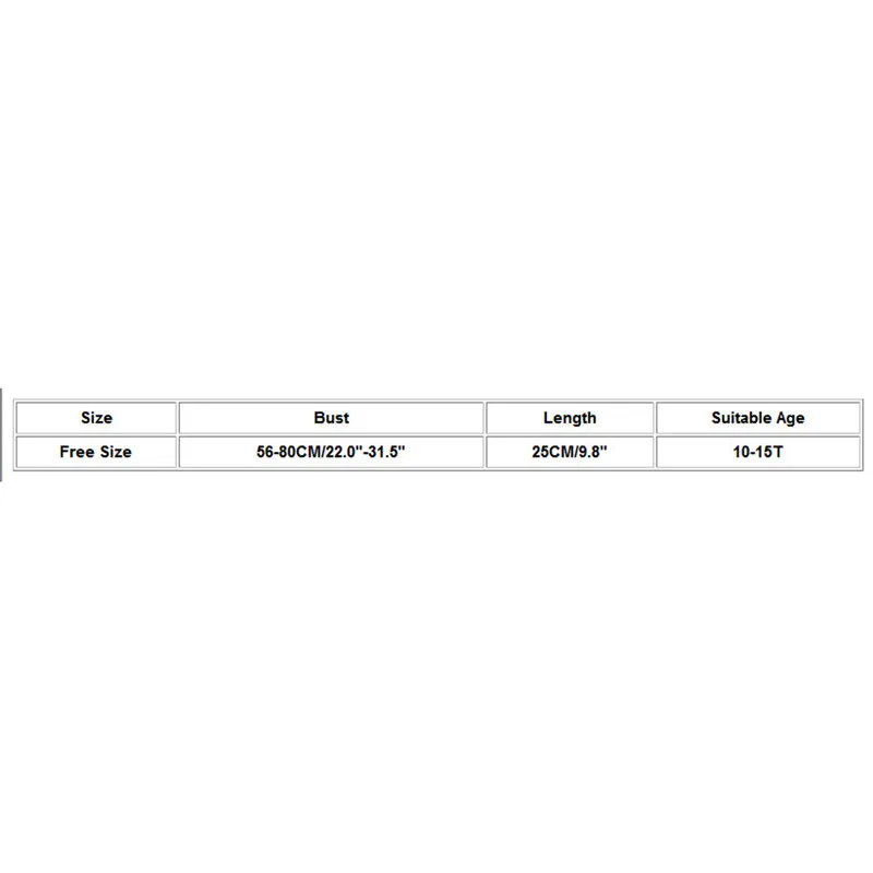 Underwear girl cotton clothes Kids Girls Underwear Bra Vest Children Underclothes Sport Undies Clothes (5)