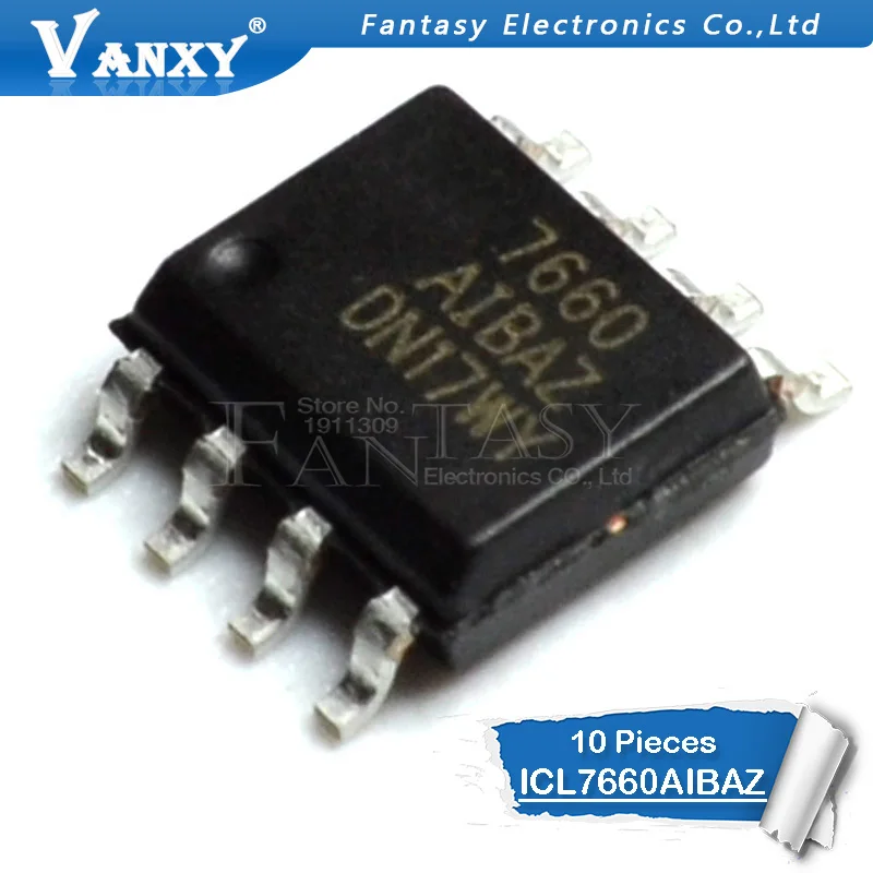 

10PCS ICL7660AIBAZ SOP8 ICL7660AIBA SOP ICL7660 SOP-8 7660AIBAZ new and original IC