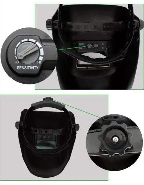 Солнечная+ AAA батарея Автоматическая DIN9-DIN13 затемнение TIG MIG MMA Сварочная маска/шлемы маска для лица очки/маска для защиты глаз