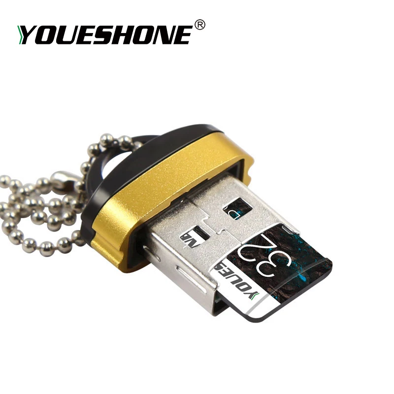 Мини USB 2 0 Micro кардридер для SD карты TF адаптер Plug Play красочный выбор ноутбука ПК Huawei