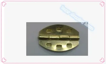 

Hinges for wooden wine box & decorative hinges hardware olive 25MM*17MM copper plating