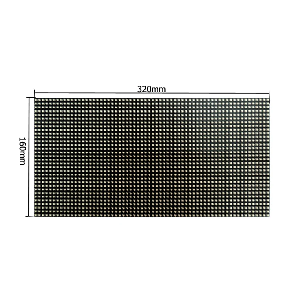 Светодиодный модуль экран P5 320*160 мм 64*32 точек 1/16 Scan SMD3528 RGB полноцветные