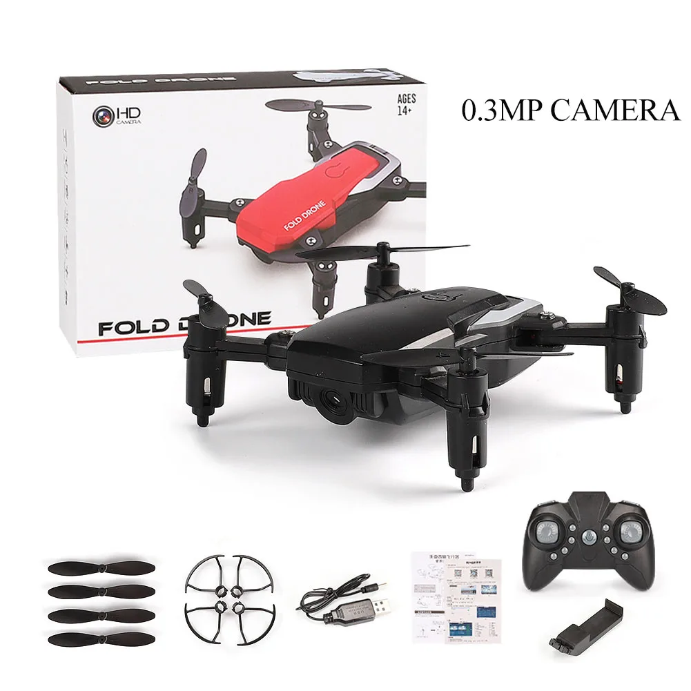 Камера дроны wifi FPV с/без широкоугольного 0.3MP и 2MP 720P HD камера с высоким режимом удержания складной Радиоуправляемый квадрокоптер Дрон - Цвет: 0.3MP Camera