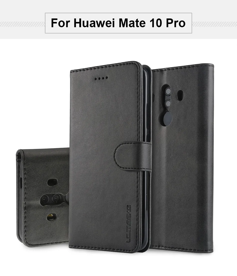 Huawei mate 10 Pro Кожаный винтажный кошелек для покрытия для Funda huawei mate 10 Lite чехол Флип-чехлы для телефонов huawei mate 10 Pro Чехол