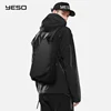 YESO Fashion Crossbody Bags with USB Sling Chest Bag Waterproof Lightweight Shoulder Bag Casual Daypacks Fit 9.7