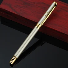 0.5 mm Luxury Roller Ball Pen Golden Metal Ballpoint Pens Signing Pen For Business Writing Office School Stationery Supplies 0.5 mm Luxury Roller Ball Pen Golden Metal Ballpoint Pens Signing Pen For Business Writing Office School Stationery Supplies