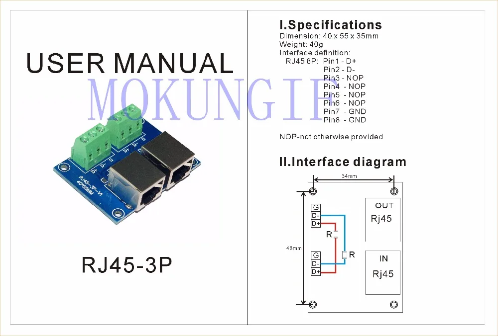 RJ45-3P