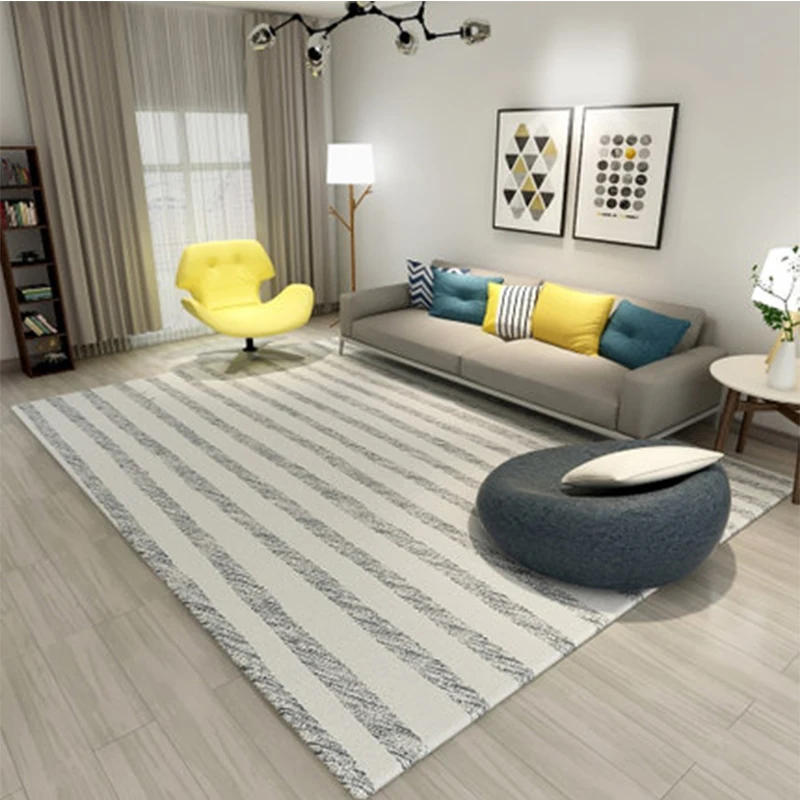 300x400 см ковры и ковры для дома для гостиной Классический Полосатый Мягкий меховой ковер Wilton спальня ковер скандинавский большой пол коврик