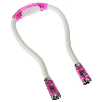 

MYLB LED Flex Neck Reading Book Light Huglight (Pink 4 Modes)