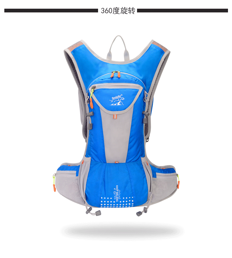 Best Professional Cycling Backpack 15L Biking Hydration Backpack Sport Bags Camping Hiking Bags Breathable High Capacity Backpack 6