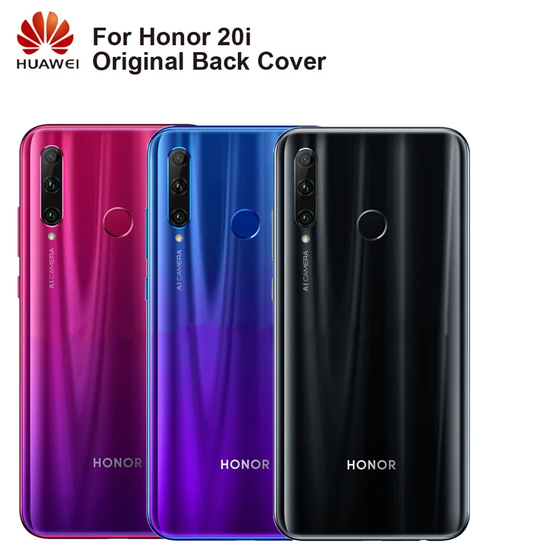 Чехол для задней крышки huawei, корпус батареи для huawei Honor 20i Honor20i, задний стеклянный чехол