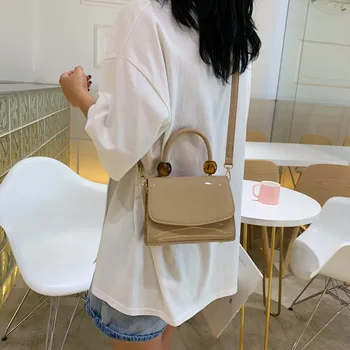 

New Casual Mini Shoulder Bags Women Chain Small Solid Pu Leather Ladies Satchel Bags Wedding Party Handbags Women Bolsa Feminina