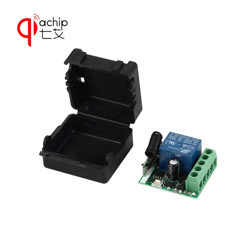 

433 Mhz Wireless Remote Control Switch DC 12V 10A 1CH relay 433Mhz Receiver Module For 1527 learning code Transmitter Remote