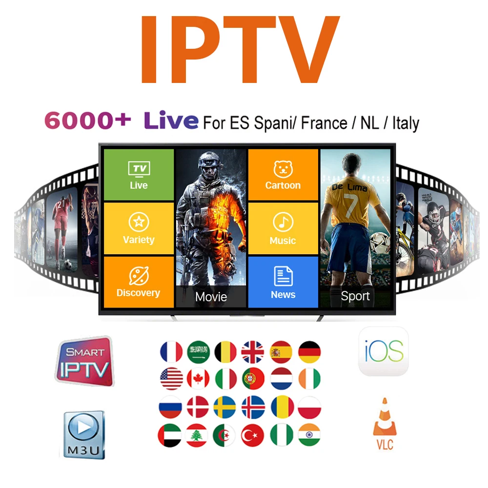 

IPTV subscription Europe IPTV France Spain IPTV Italy Arabic USA Nordic Albania Dutch IPTV M3U MAG android IOS smart tv box