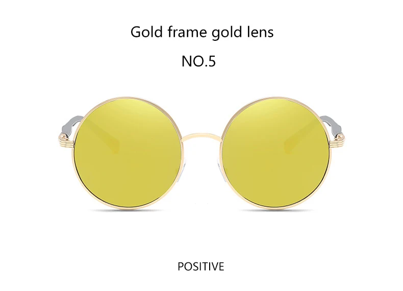 best sunglasses for big nose BOYSEEN Vintage Round Sunglasses Women Reflective Sun glasses Female Women's Shades Brand Designer lunette de soleil UV400 601 designer sunglasses for women